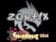 Sticker | zont1x (Glitter) | Shanghai 2024 CS2 skin