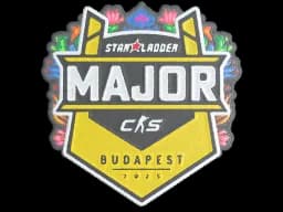 Sticker | StarLadder (Embroidered) | Budapest 2025