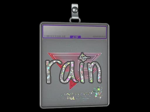 Sticker Slab | rain (Glitter) | Antwerp 2022