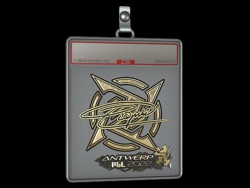 Sticker Slab | Plopski (Gold) | Antwerp 2022