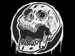 Sealed Graffiti | Rising Skull