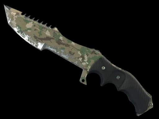 ★ StatTrak™ Huntsman Knife | Forest DDPAT (Well-Worn)
