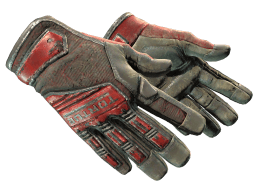 ★ Specialist Gloves | Crimson Web (Battle-Scarred)