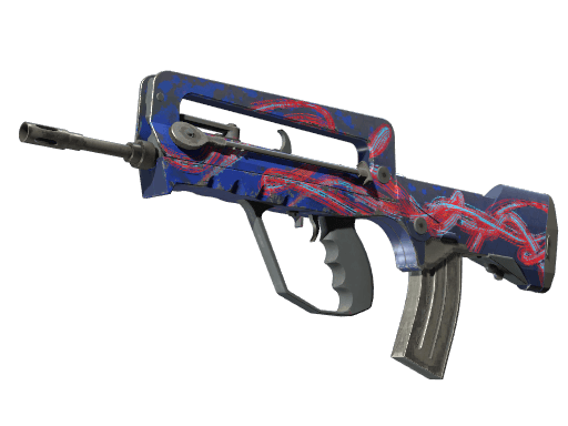 StatTrak™ FAMAS | Afterimage (Minimal Wear)