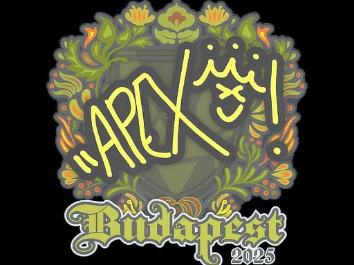 Sticker | apEX | Budapest 2025