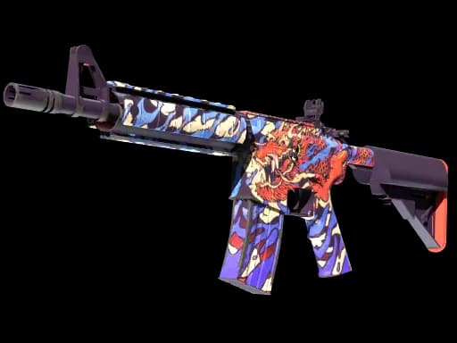 StatTrak™ M4A4 | 龍王 (Dragon King) (Minimal Wear)