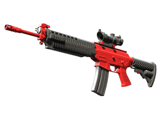 SG 553 | Candy Apple (Factory New)