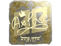 Sticker | Ax1Le (Gold) | Austin 2025