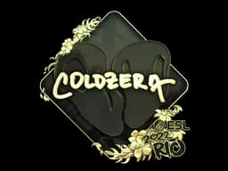 Sticker | coldzera (Gold) | Rio 2022
