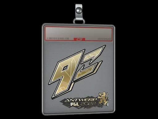 Sticker Slab | 9z Team (Gold) | Antwerp 2022