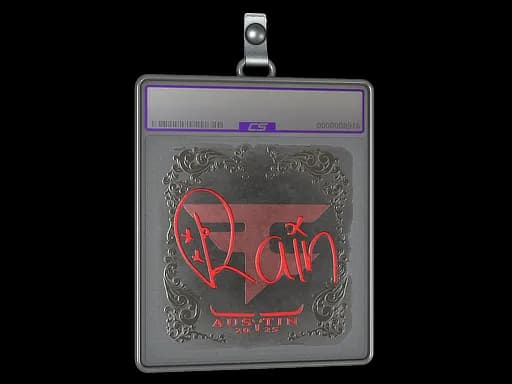 Sticker Slab | rain (Foil) | Austin 2025