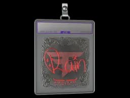 Sticker Slab | rain (Foil) | Austin 2025