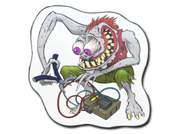 Sticker | White Bombster