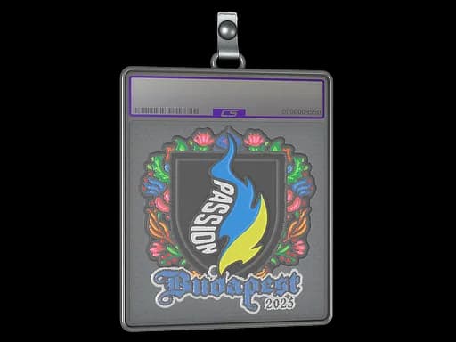 Sticker Slab | Passion UA (Embroidered) | Budapest 2025