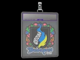 Sticker Slab | Passion UA (Embroidered) | Budapest 2025