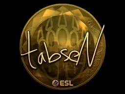 Sticker | tabseN (Gold) | Katowice 2019