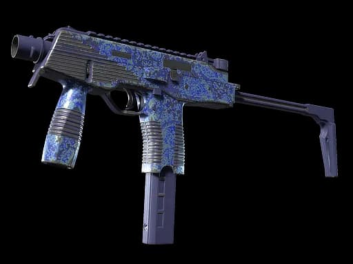 MP9 | Cobalt Paisley (Well-Worn)