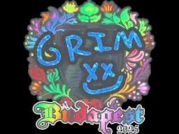 Sticker | Grim (Holo) | Budapest 2025