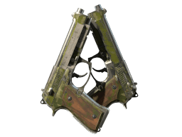 Dual Berettas | Switch Board (Battle-Scarred)