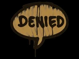 Sealed Graffiti | Denied (Desert Amber)