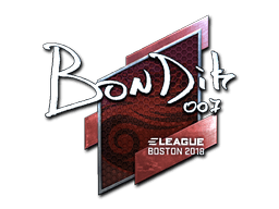 Sticker | bondik (Foil) | Boston 2018