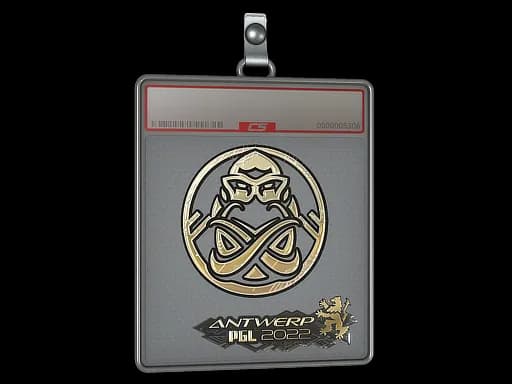 Sticker Slab | ENCE (Gold) | Antwerp 2022