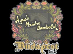 Sticker | mzinho | Budapest 2025