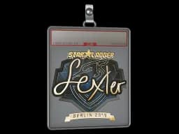 Sticker Slab | dexter (Gold) | Berlin 2019