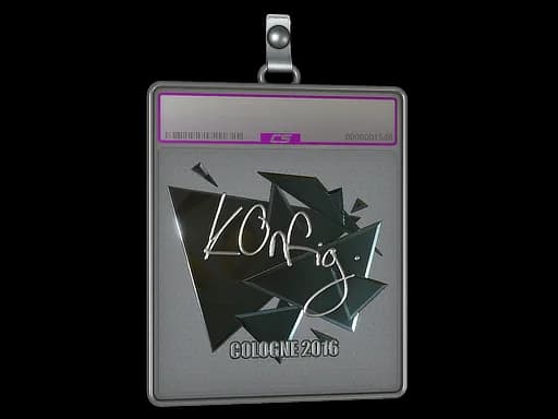 Sticker Slab | k0nfig (Foil) | Cologne 2016