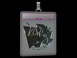 Sticker Slab | k0nfig (Foil) | Cologne 2016