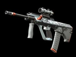 StatTrak™ AUG | Trigger Discipline (Well-Worn)