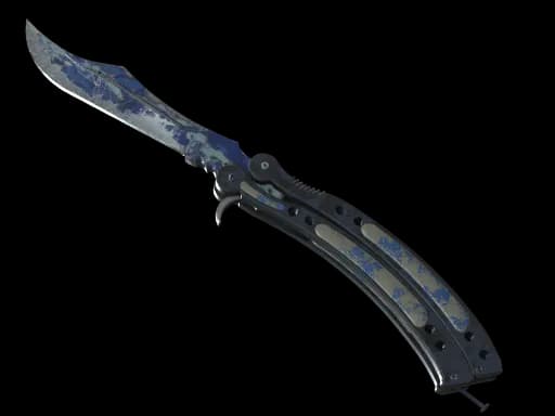 ★ StatTrak™ Butterfly Knife | Bright Water (Battle-Scarred)