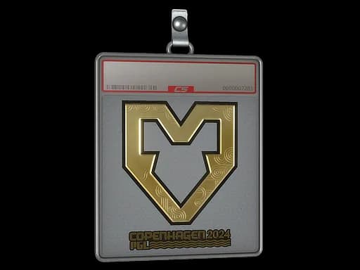 Sticker Slab | MOUZ (Gold) | Copenhagen 2024