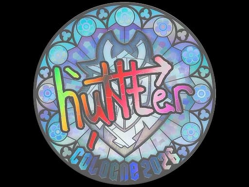 Sticker | huNter- (Holo) | Cologne 2026