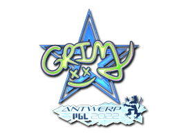 Sticker | Grim (Holo) | Antwerp 2022