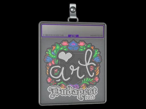 Sticker Slab | arT (Embroidered) | Budapest 2025