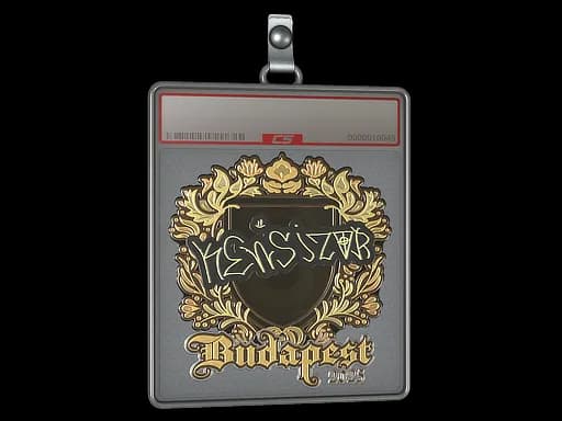 Sticker Slab | kensizor (Gold) | Budapest 2025