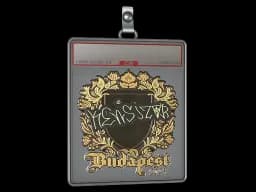 Sticker Slab | kensizor (Gold) | Budapest 2025