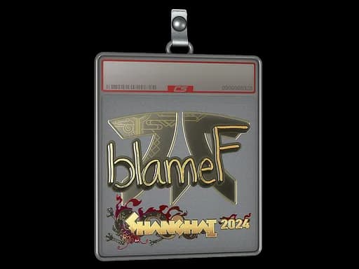 Sticker Slab | blameF (Gold) | Shanghai 2024
