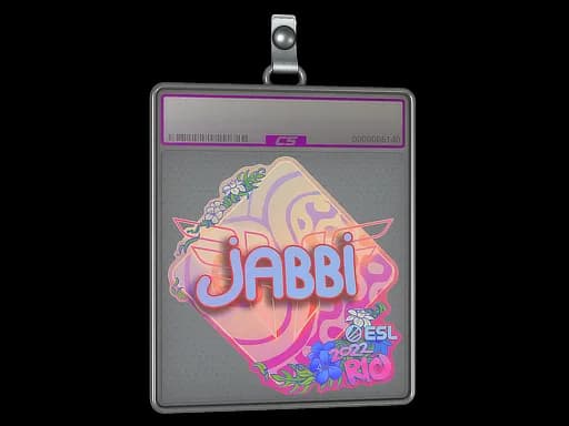 Sticker Slab | jabbi (Holo) | Rio 2022