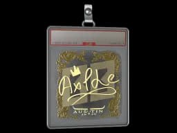 Sticker Slab | Ax1Le (Gold) | Austin 2025
