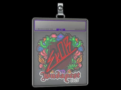 Sticker Slab | sk0R (Embroidered) | Budapest 2025