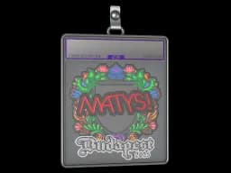 Sticker Slab | MATYS (Embroidered) | Budapest 2025