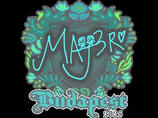 Sticker | MAJ3R | Budapest 2025