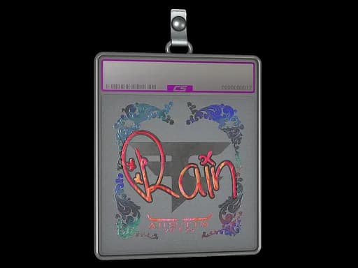 Sticker Slab | rain (Holo) | Austin 2025