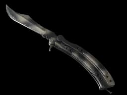 ★ StatTrak™ Butterfly Knife | Scorched (Well-Worn)