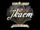 Sticker | jkaem (Gold) | Berlin 2019 CS2 skin
