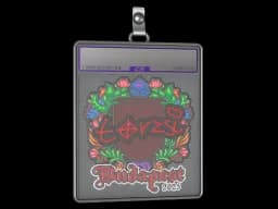 Sticker Slab | torzsi (Embroidered) | Budapest 2025