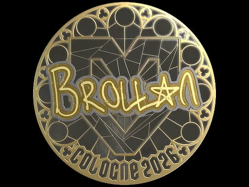 Sticker | Brollan (Gold) | Cologne 2026