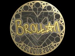 Sticker | Brollan (Gold) | Cologne 2026